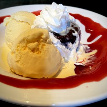Pinnacle Grille - lava cake with an extra scoop of ice cream - Burgers Near Me - Scottsdale, Arizona Pinnacle Grille - lava cake with an extra scoop of ice cream - Burgers Near Me - Scottsdale, Arizona