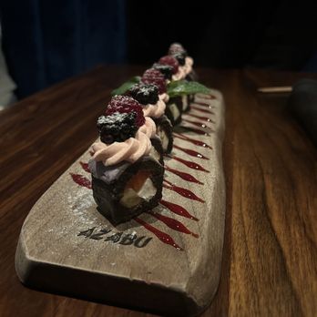 Azabu  - Chocolate Sushi Roll Cake - Japanese Near Me - Whittier, California