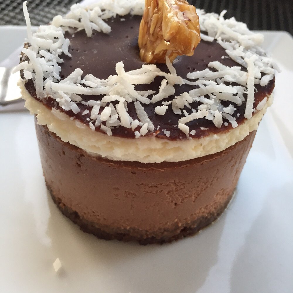 Dulce Cafe - Almond joy cheesecake! - Coffee & Tea Near Me - Durham, North Carolina Dulce Cafe - Almond joy cheesecake! - Coffee & Tea Near Me - Durham, North Carolina