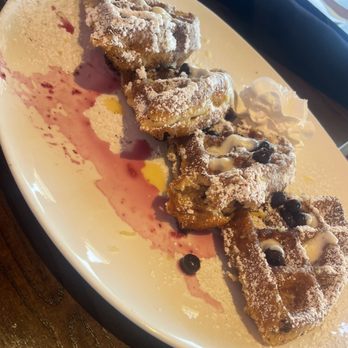 Eat My Biscuits - Blueberry Lemon Ricotta Waffle - Breakfast & Brunch Near Me - East Point, Georgia Eat My Biscuits - Blueberry Lemon Ricotta Waffle - Breakfast & Brunch Near Me - East Point, Georgia