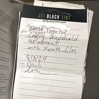 Jet Black Tint - Fremont - Written promise I guess?? - Car Window Tinting Near Me - Fremont, California Jet Black Tint - Fremont - Written promise I guess?? - Car Window Tinting Near Me - Fremont, California