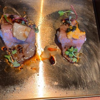 Chubby Cattle - wagyu caviar Nigiri and wagyu foie gras - Barbeque Near Me - Cerritos, California