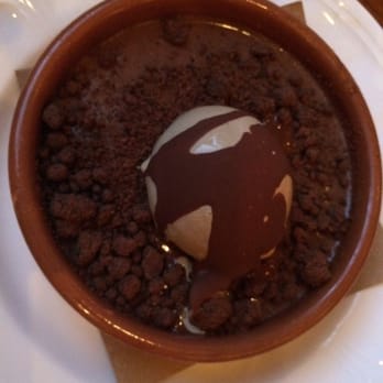 The Publican - Chocolate custard dessert. - New American Near Me - Chicago, Illinois