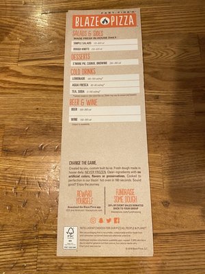 Menu photo 4 Blaze Pizza Davie, FL Menu photo 4 Blaze Pizza Davie, FL