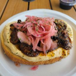 Garlic Shrooms Toast