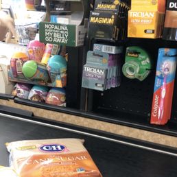 Conveniently located protection at check out. Conveniently located protection at check out.
