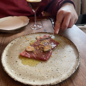 Feast and Floret - Tuna crudo - Italian Near Me - Hudson, New York