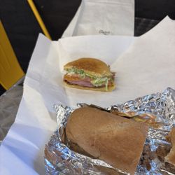 Los Toasties - Chopped cheese sandwich and turkey sandwich