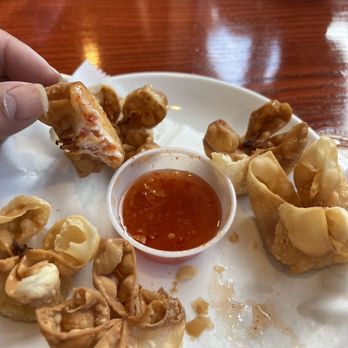 Chopstix - Crispy crab wontons - Asian Fusion Near Me - Winston-Salem, North Carolina