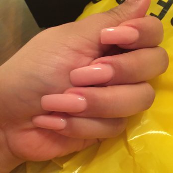 V Nails - Dry glue everywhere. - Nail Salons Near Me - Houston, Texas