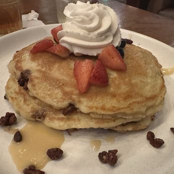 King Ranch Texas Kitchen - Pancake with pecans - Steakhouses Near Me - Houston, Texas King Ranch Texas Kitchen - Pancake with pecans - Steakhouses Near Me - Houston, Texas