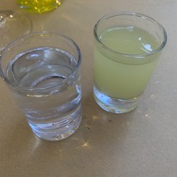 Osteria La Sosta di Violante - Sambuca and limoncello to finish the meal.