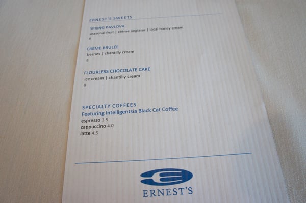 Menu photo 1 Ernest's Edmonton, AB
