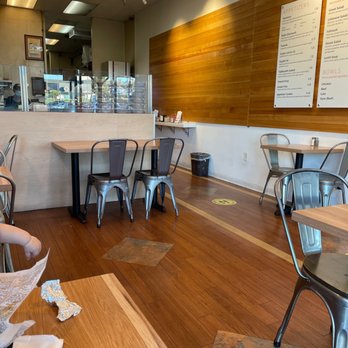 The Hummus Factory - the interior of the restaurant - Mediterranean Near Me - Manhattan Beach, California