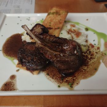 Restaurant IRON - Lamb 4 ways. My favorite part was the lamb neck roulade. - Southern Near Me - Pensacola, Florida