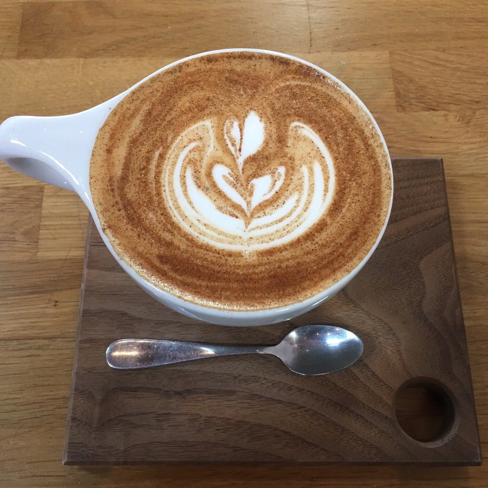Revolution Roasters - Ounces of Fall has house made apple cinnamon syrup - Coffee & Tea Near Me - Oceanside, California