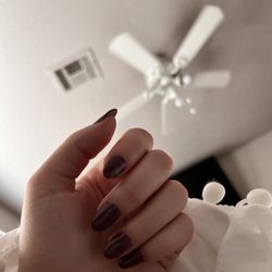 My "special shape" nails. $52.
