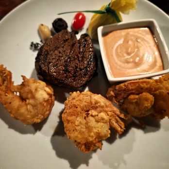 Byrd & Baldwin Bros Steakhouse - 6oz Filet and an add-on of fried shrimp - Steakhouses Near Me - Norfolk, Virginia Byrd & Baldwin Bros Steakhouse - 6oz Filet and an add-on of fried shrimp - Steakhouses Near Me - Norfolk, Virginia