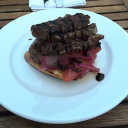 Bolton Arms - Seared steak bruschetta starter