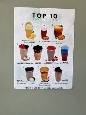 Menu photo 4 Tapioca Go Virginia Beach, VA