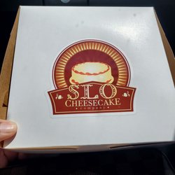 SLO Cheesecake Company - Perfect size for our small birthday party at the Madonna Inn.