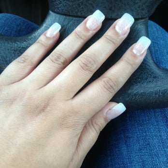 2Q Nail Spa + Eyelashes - Full set with glitter acrylic !! - Nail Salons Near Me - Montclair, California 2Q Nail Spa + Eyelashes - Full set with glitter acrylic !! - Nail Salons Near Me - Montclair, California