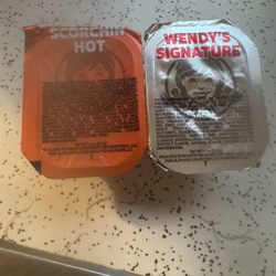 Wendy's - New sauces.. Scorchin Hot and Signature Sauce