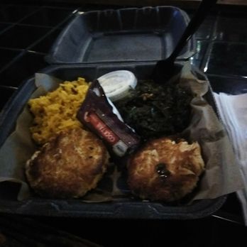 Galaxy Lounge & Entertainment Center - Crab cakes greens and rice. - Lounges Near Me - Pittsburgh, Pennsylvania Galaxy Lounge & Entertainment Center - Crab cakes greens and rice. - Lounges Near Me - Pittsburgh, Pennsylvania