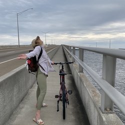 Bob's Beach Bicycle Works - We biked over and back 2 bridges.