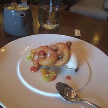 Uchi Houston - Can't remember name, funnel cake type dessert - Sushi Bars Near Me - Houston, Texas Uchi Houston - Can't remember name, funnel cake type dessert - Sushi Bars Near Me - Houston, Texas