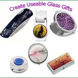 Go Fusing - Over 700 Free Glass Proejcts. This group is our Functional Findings.