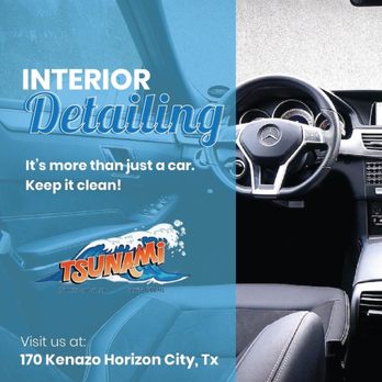 Tsunami Express Car Wash - Interior cleaning add on - Car Wash Near Me - Horizon City, Texas Tsunami Express Car Wash - Interior cleaning add on - Car Wash Near Me - Horizon City, Texas