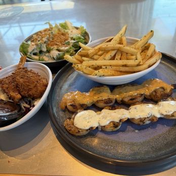 California Fish Grill - MEDITERRANEAN SHRIMP SALAD SHRIMP SKEWERS COCONUT SHRIMP - Seafood Near Me - San Jose, California California Fish Grill - MEDITERRANEAN SHRIMP SALAD SHRIMP SKEWERS COCONUT SHRIMP - Seafood Near Me - San Jose, California