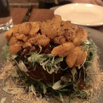 Salt + Charcoal - Uni & filet mignon - Japanese Near Me - Brooklyn, New York
