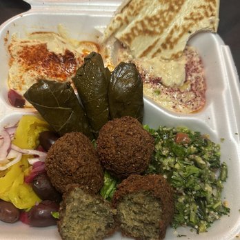 Elias Pita - Vegetarian Plate - Mediterranean Near Me - Riverside, California