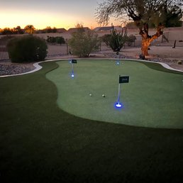 Perfect putting green Perfect putting green