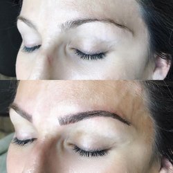 Brow Lane - Microblading before/after