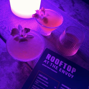 Lookout Rooftop - Tito's Cosmos & Rosé - Bars Near Me - Boston, Massachusetts