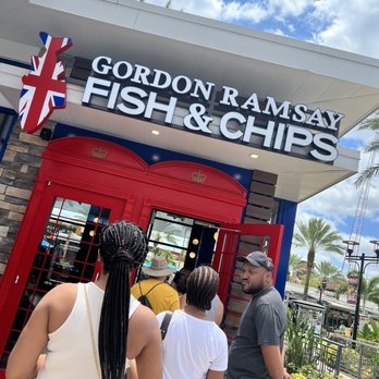 Gordon Ramsay Fish & Chips - Entrance! - Fish & Chips Near Me - Orlando, Florida Gordon Ramsay Fish & Chips - Entrance! - Fish & Chips Near Me - Orlando, Florida