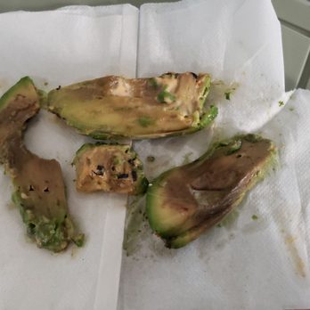 Poke Junction - Rotten brown avocado in my bowl for an extra $1.99 and the bowl already costs $16. - Sushi Bars Near Me - Palmdale, California Poke Junction - Rotten brown avocado in my bowl for an extra $1.99 and the bowl already costs $16. - Sushi Bars Near Me - Palmdale, California
