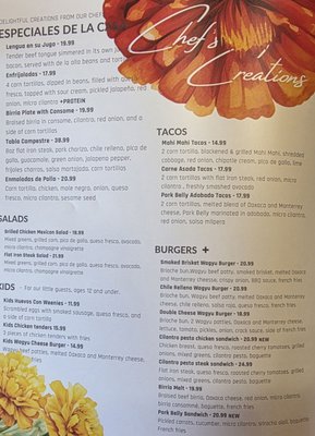 Menu photo 6 Pradera Brunch Costa Mesa, CA
