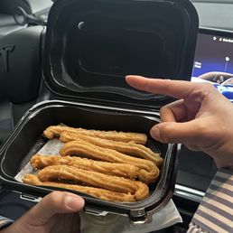 Half Dozen Churros and 1 Drizzle Half Dozen Churros and 1 Drizzle