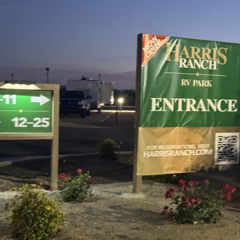 Harris Ranch Resort - Entrance sign - American Near Me - Coalinga, California Harris Ranch Resort - Entrance sign - American Near Me - Coalinga, California
