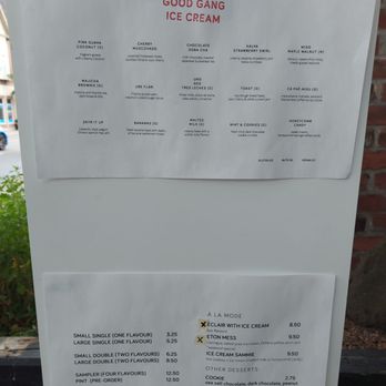 Good Gang Ice Cream - Menu (August 2023) - Ice Cream & Frozen Yogurt Near Me - Toronto, Ontario Good Gang Ice Cream - Menu (August 2023) - Ice Cream & Frozen Yogurt Near Me - Toronto, Ontario