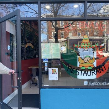 El Enano Mexican Restaurant - Front door and window - Tacos Near Me - Philadelphia, Pennsylvania El Enano Mexican Restaurant - Front door and window - Tacos Near Me - Philadelphia, Pennsylvania