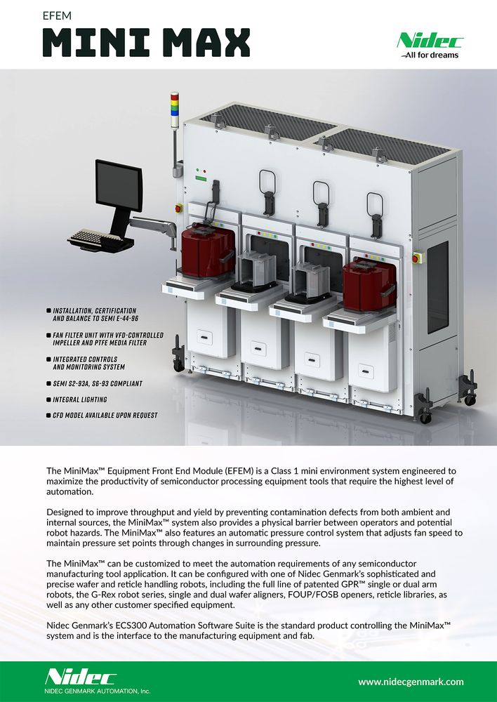 NIDEC GENMARK AUTOMATION - Updated June 2026 - 46723 Lakeview Blvd ...
