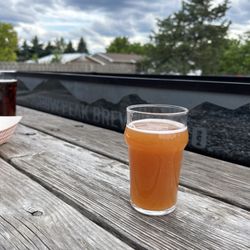 Crow Peak Brewing Company - peachberry blonde