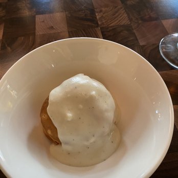 Zeppole - Biscuit and gravy. Biscuits were hard and gravy was cold - Italian Near Me - Grapevine, Texas Zeppole - Biscuit and gravy. Biscuits were hard and gravy was cold - Italian Near Me - Grapevine, Texas