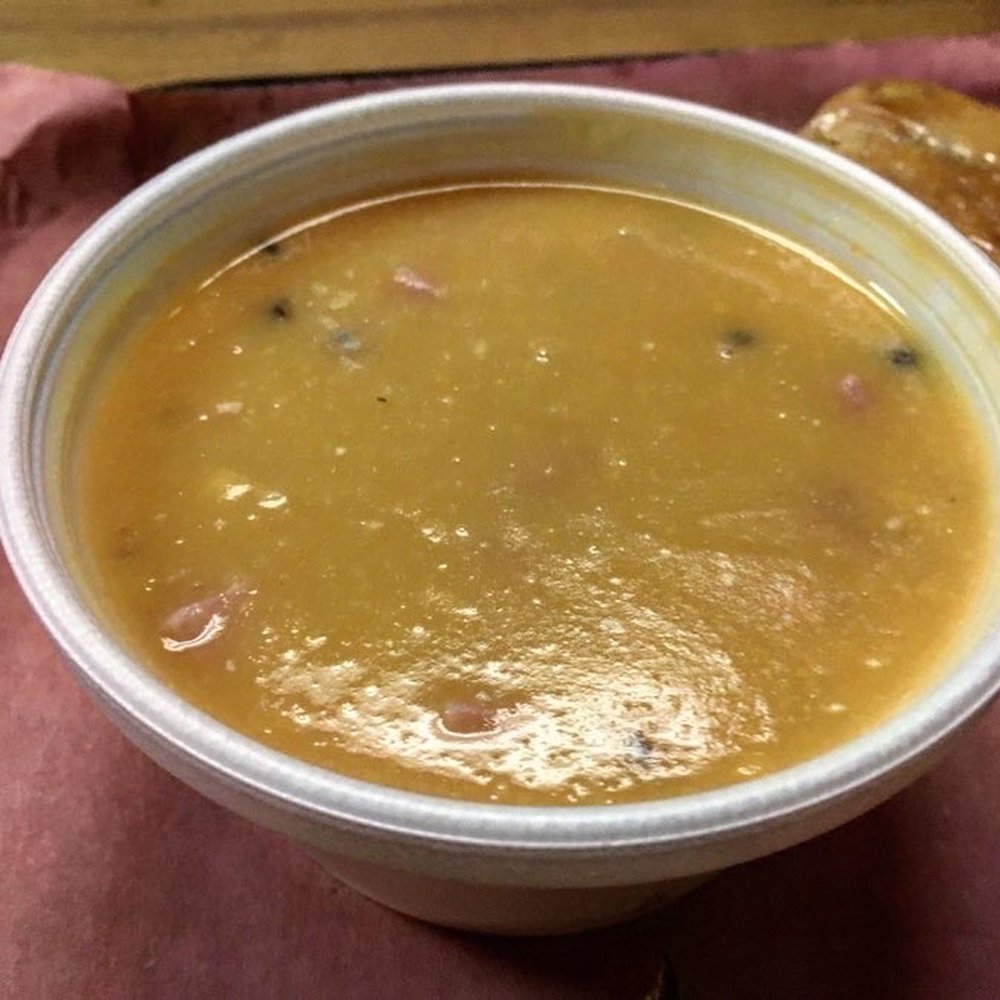 Beach Hill Smokehouse - Split pea and hamm soup - Barbeque Near Me - Toronto, Ontario Beach Hill Smokehouse - Split pea and hamm soup - Barbeque Near Me - Toronto, Ontario