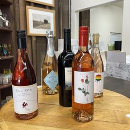 Sample wine selection